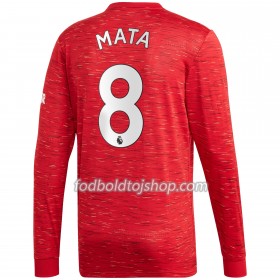 Manchester United Juan Mata 8 Hjemmebanetrøje 2020-21 L/S